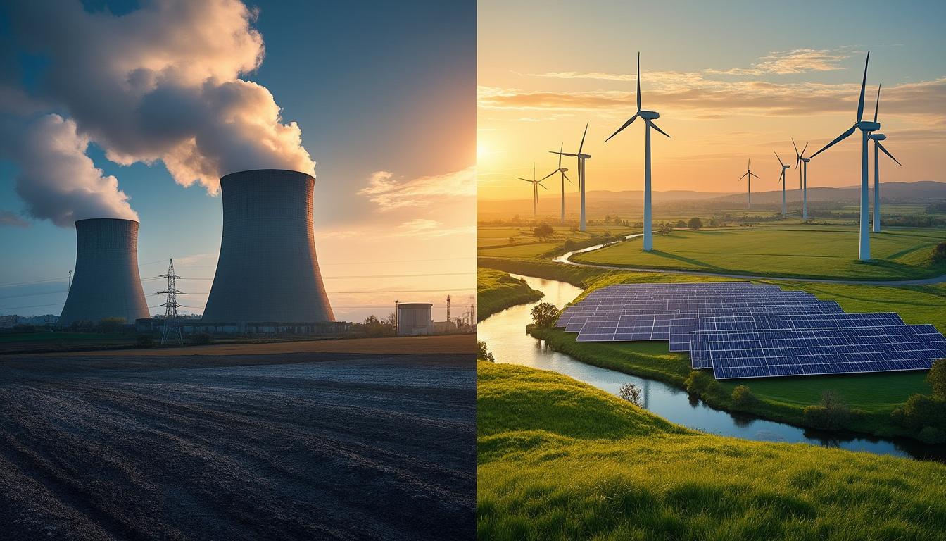 Illustration: Définition et principes de la différence entre énergie renouvelable et non renouvelable