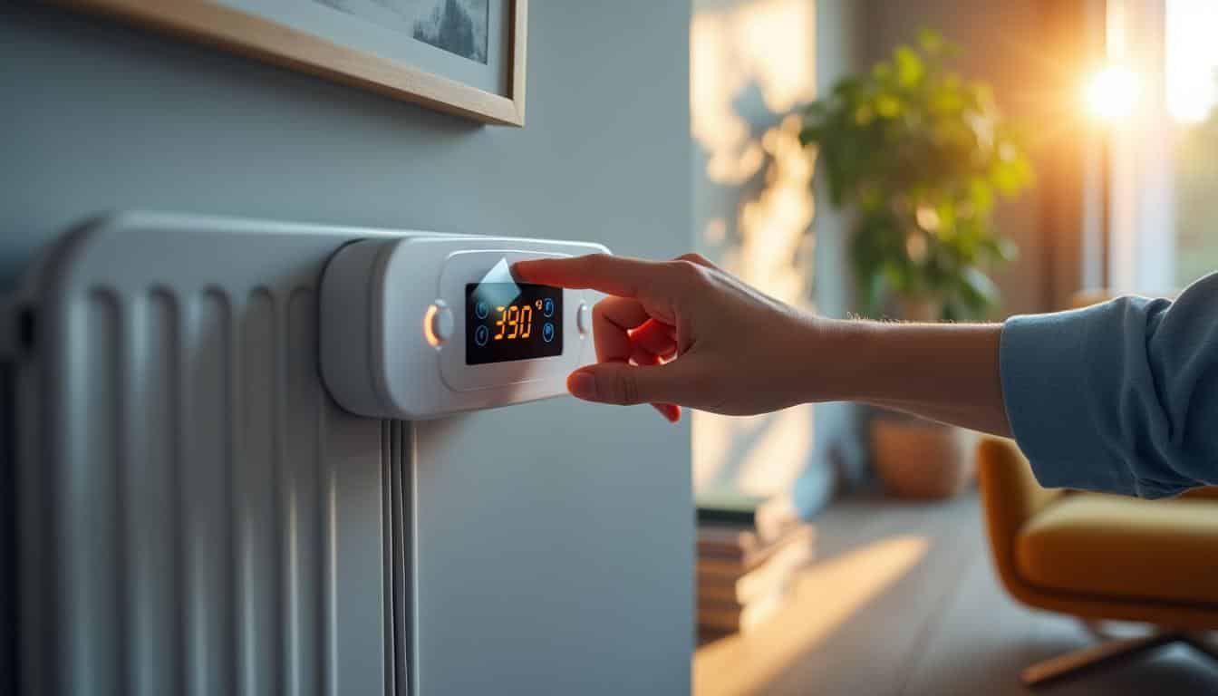 Illustration: Fonctionnement d’un radiateur électrique à basse consommation