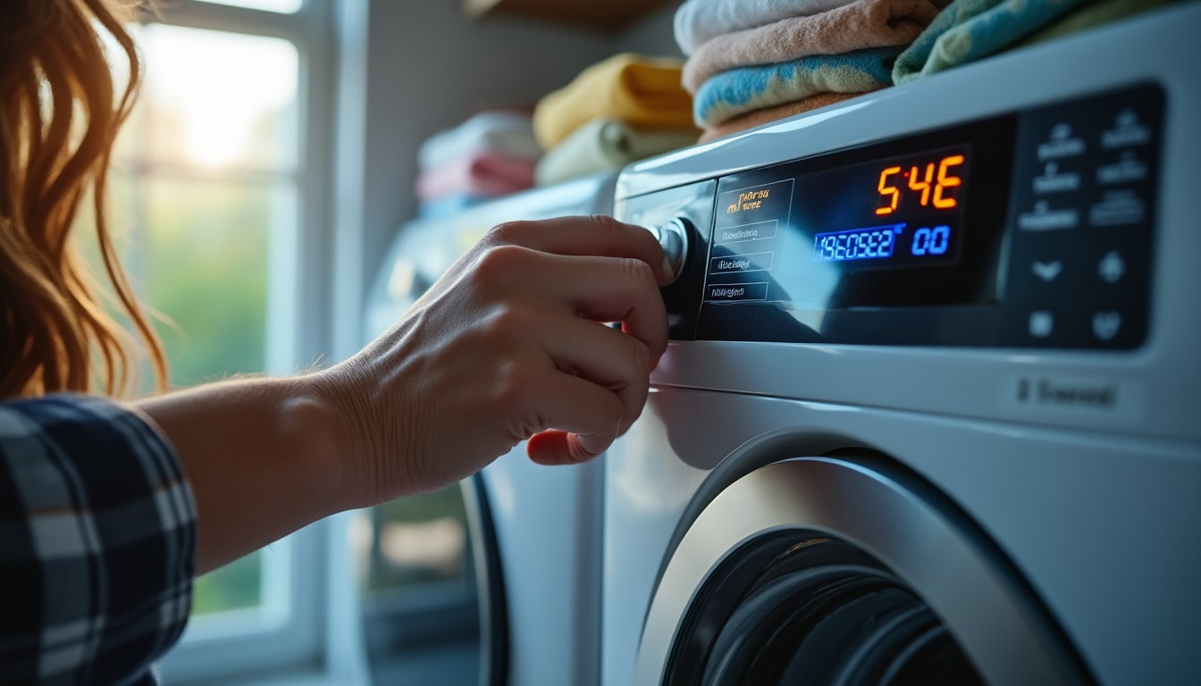 Consommation électrique de la machine à laver : guide et astuces