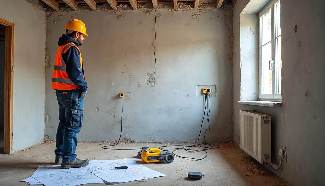 Illustration: Comprendre le dilemme de l’électricité avant ou après l’isolation dans un projet de rénovation