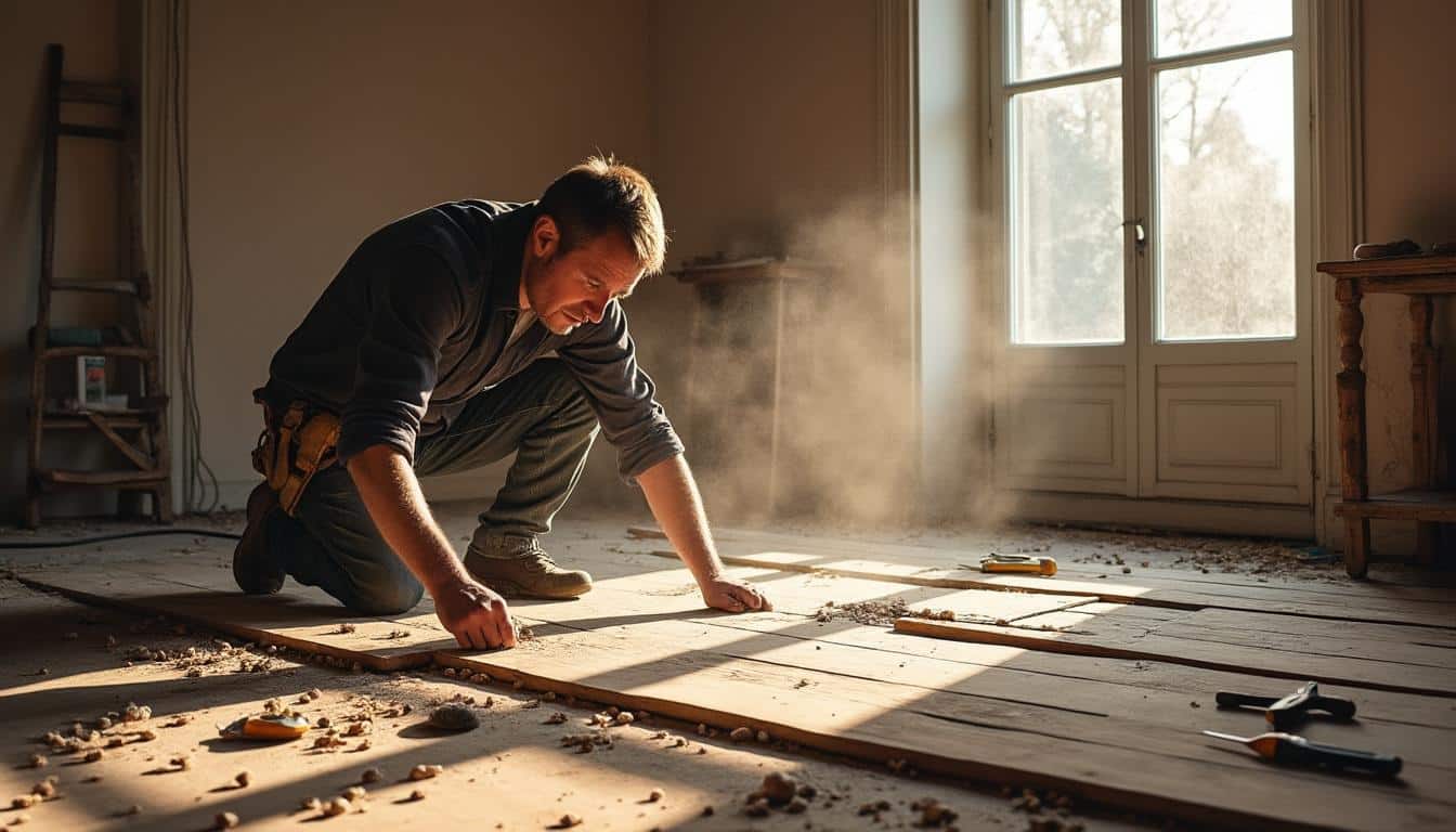 Illustration: Comprendre les enjeux de l’isolation phonique du plancher en bois