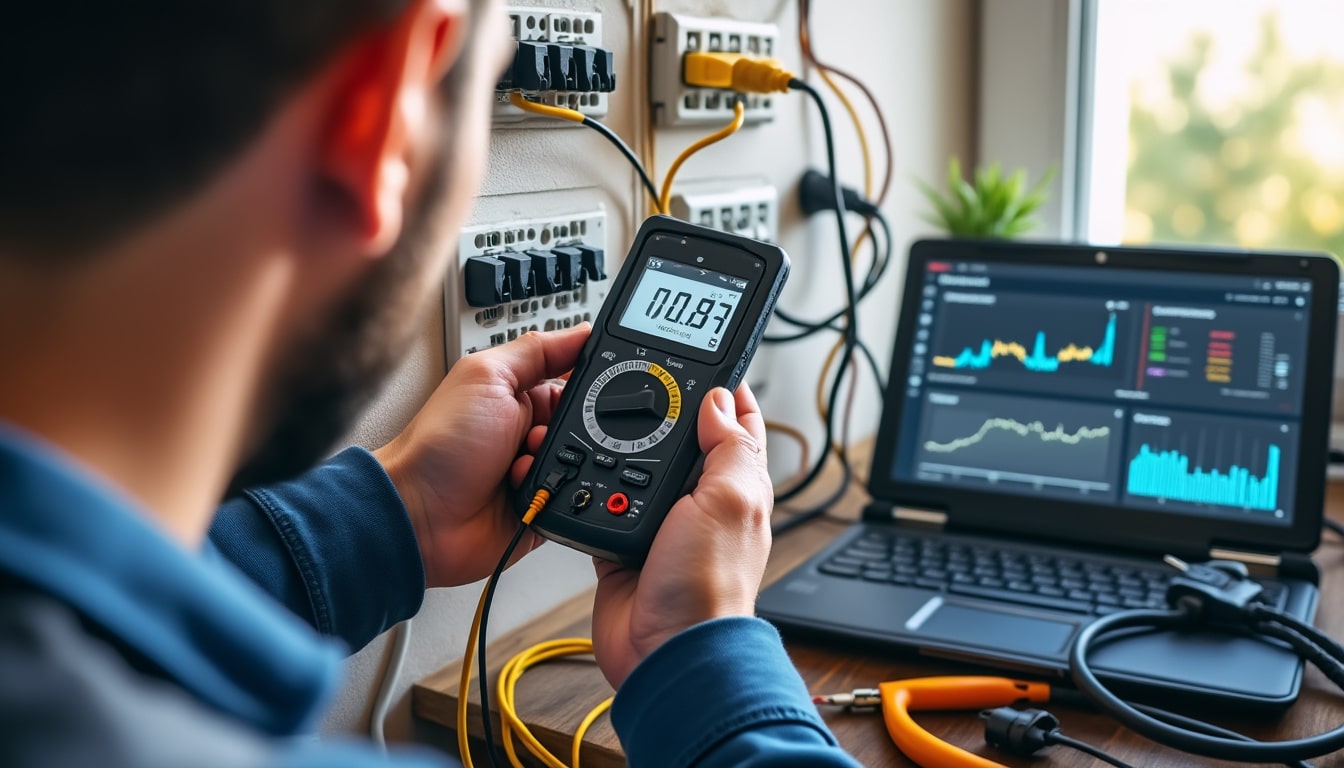Illustration: Dispositifs et méthodes pour mesurer la consommation électrique