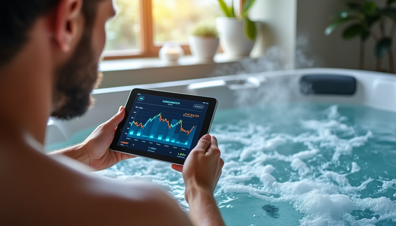 Illustration: Comprendre la consommation électrique d’un spa avant d’utiliser un simulateur de calcul