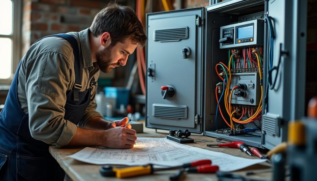 Diagnostic électrique de l’armoire énergie chaleur : guide complet