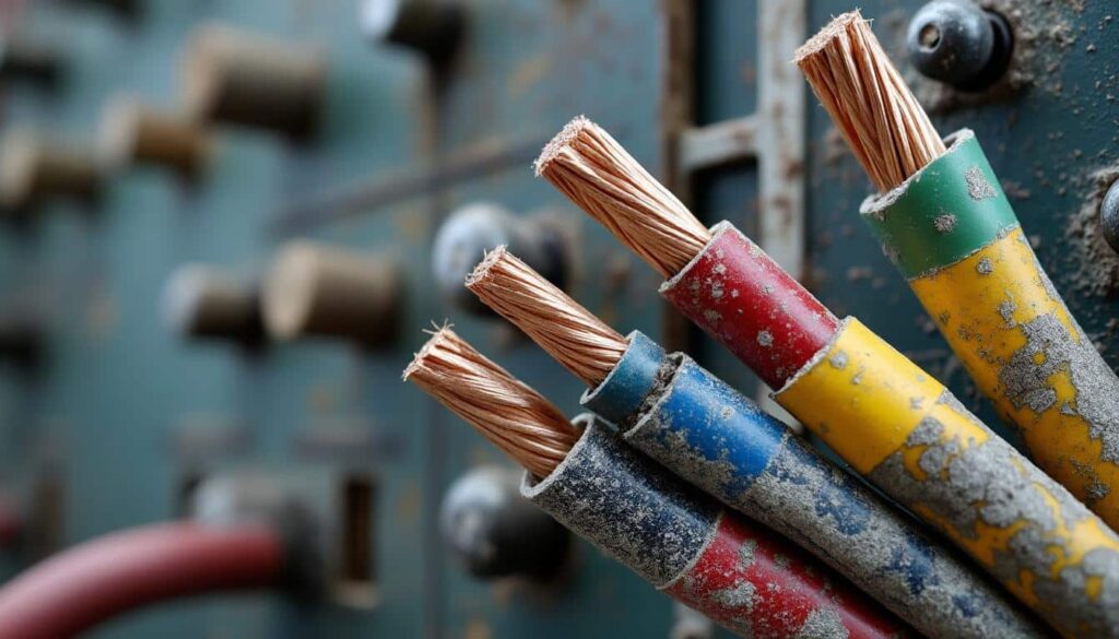 Diagnostic électrique du câblage ancien en effritement : sécurité et normes