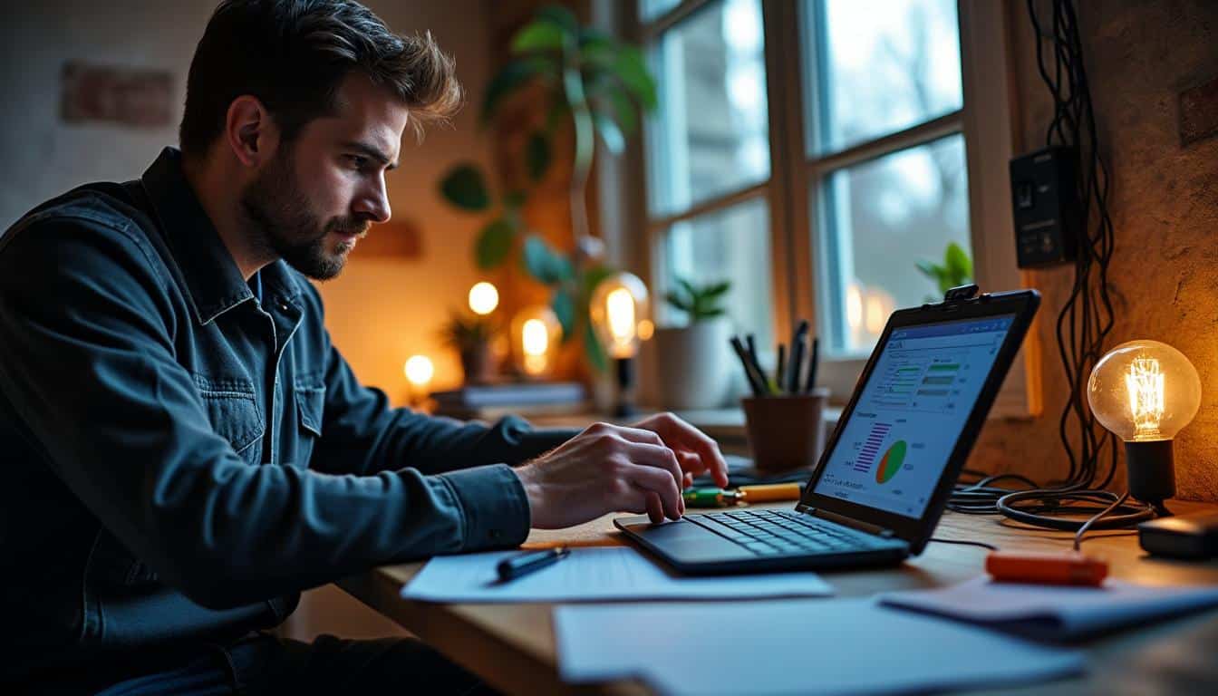 Illustration: Comprendre les variations d’intensité : pourquoi réaliser un diagnostic électrique de l’éclairage ?