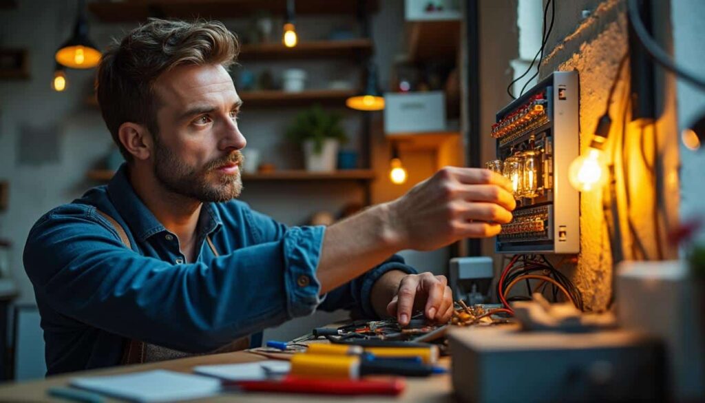 Diagnostic électrique de l’éclairage en cas de variation d’intensité : causes et solutions