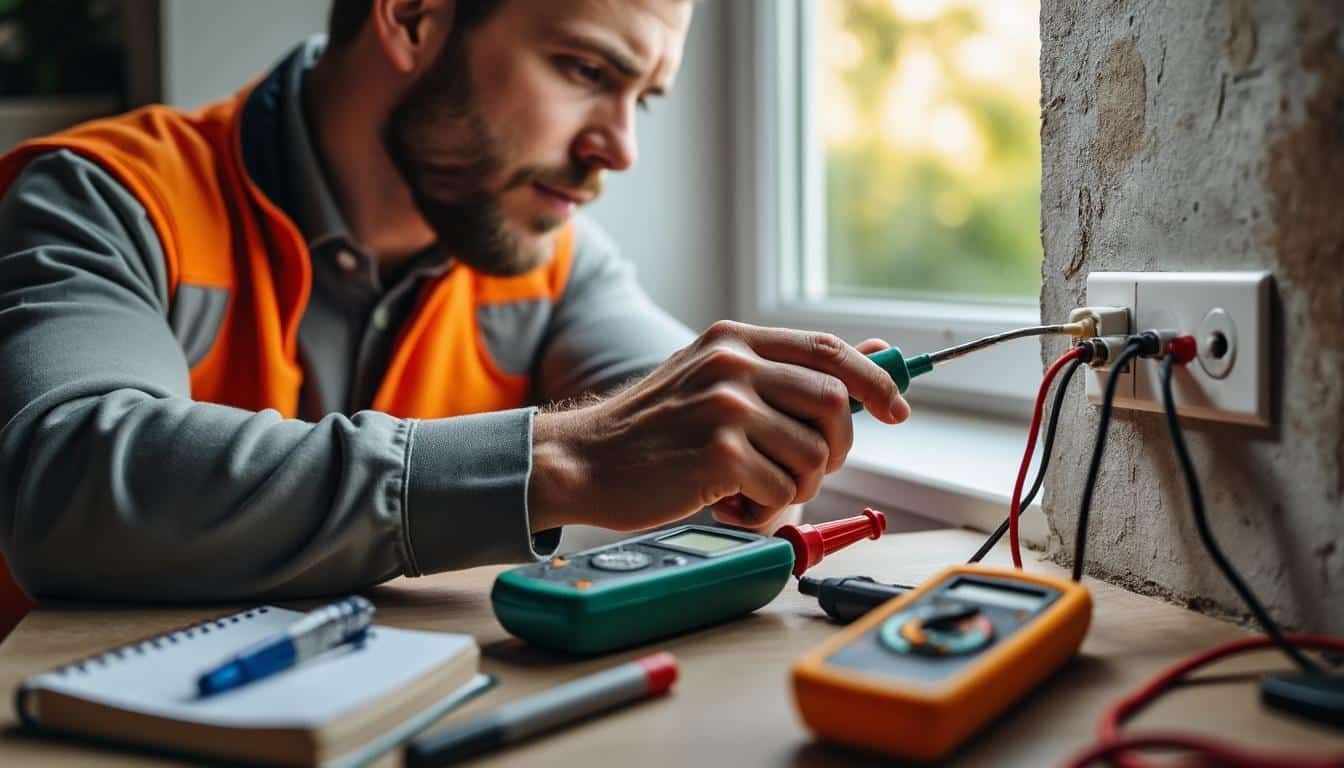 Illustration: Repérer les signes d’une absence ou d’un défaut de prise de terre : guide étape par étape