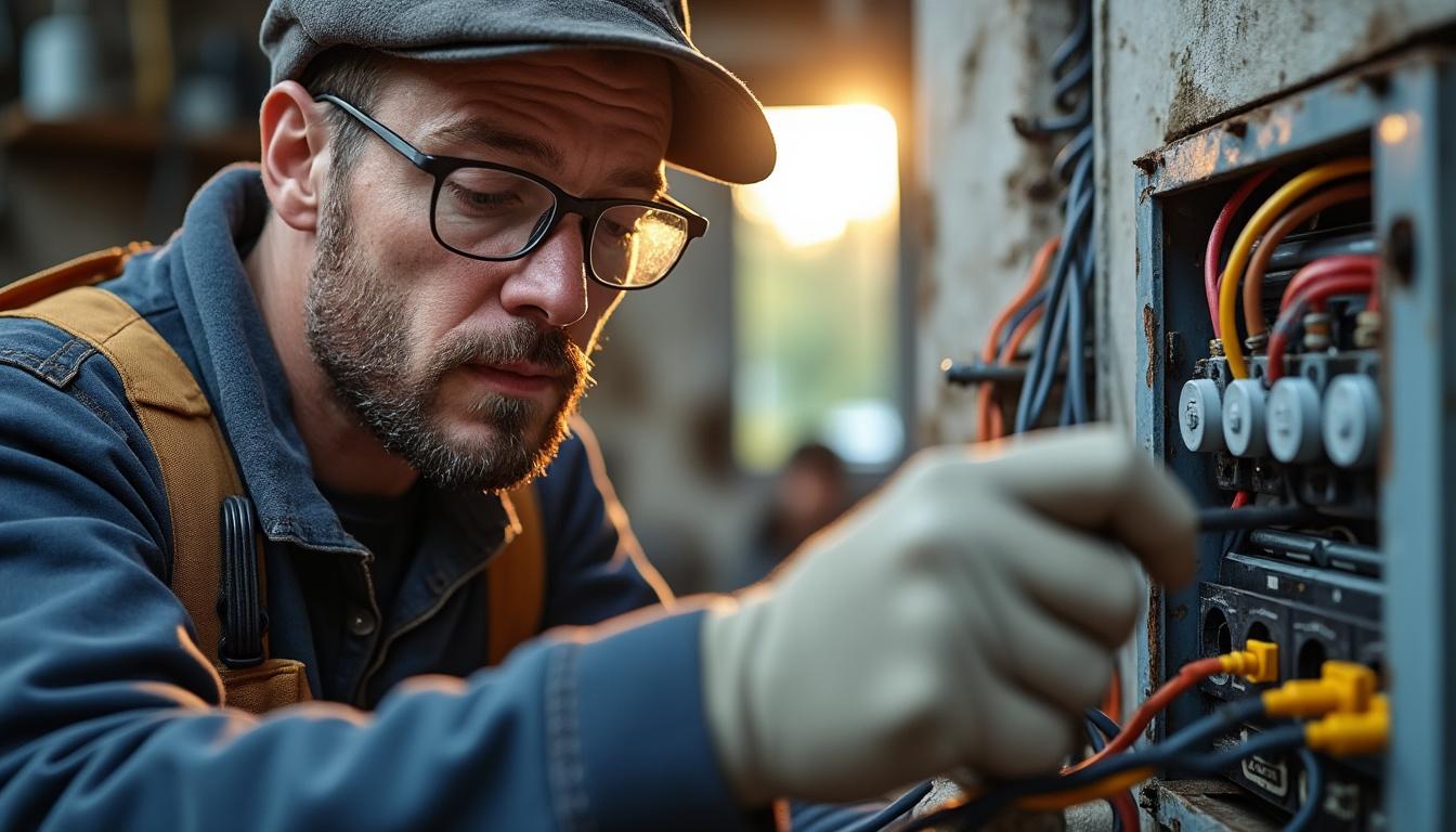 Illustration: Identifier les principales causes de surchauffe et d’odeur dans un tableau électrique