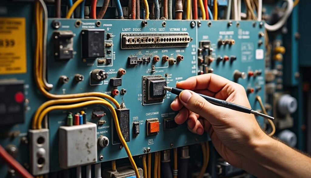 Diagnostic électrique du tableau en cas de surchauffe et odeur : guide sécurité
