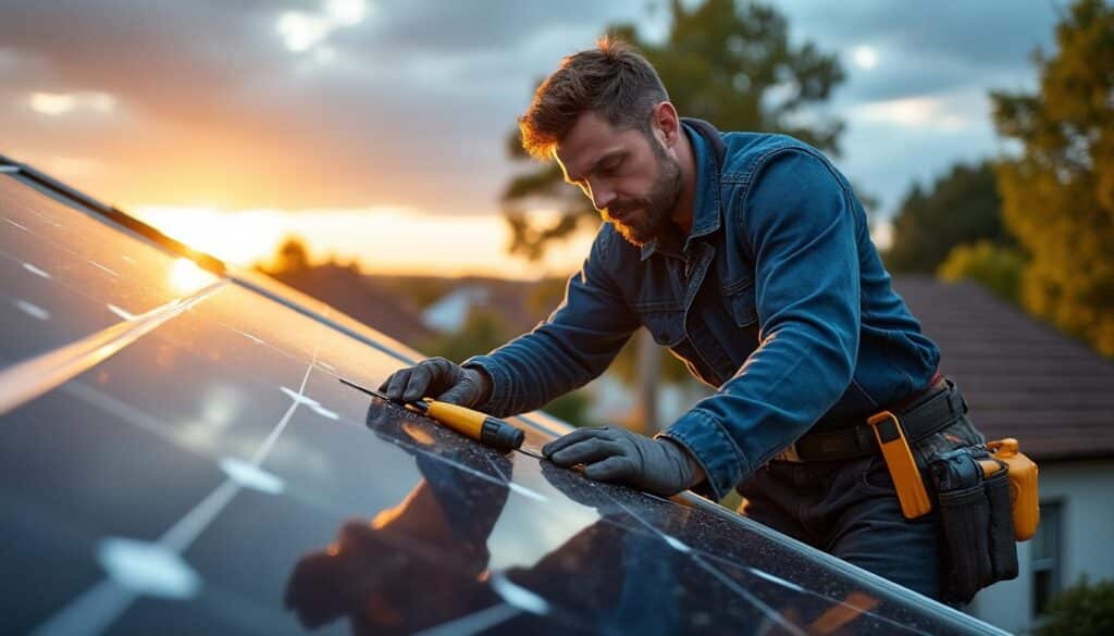 Installation solaire d’autoconsommation avec gestion de la surproduction