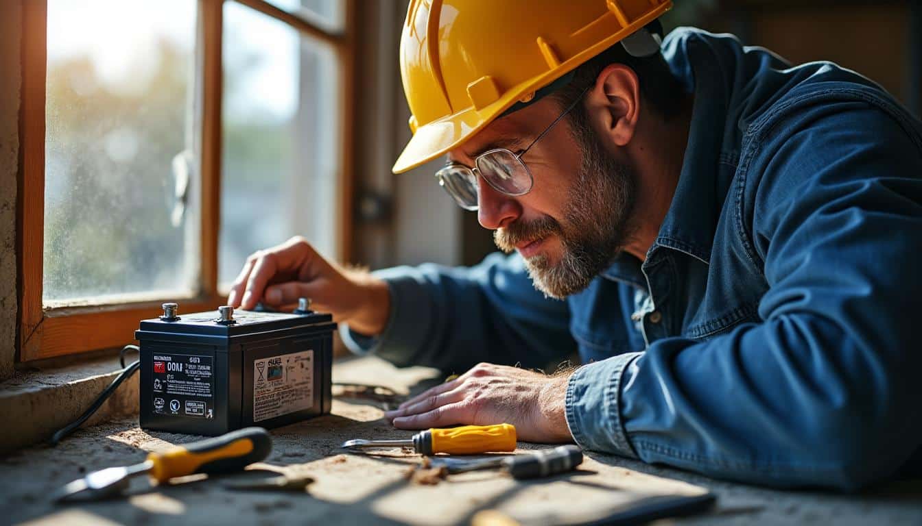 Installation solaire : batterie décharge rapide, causes et solutions clés