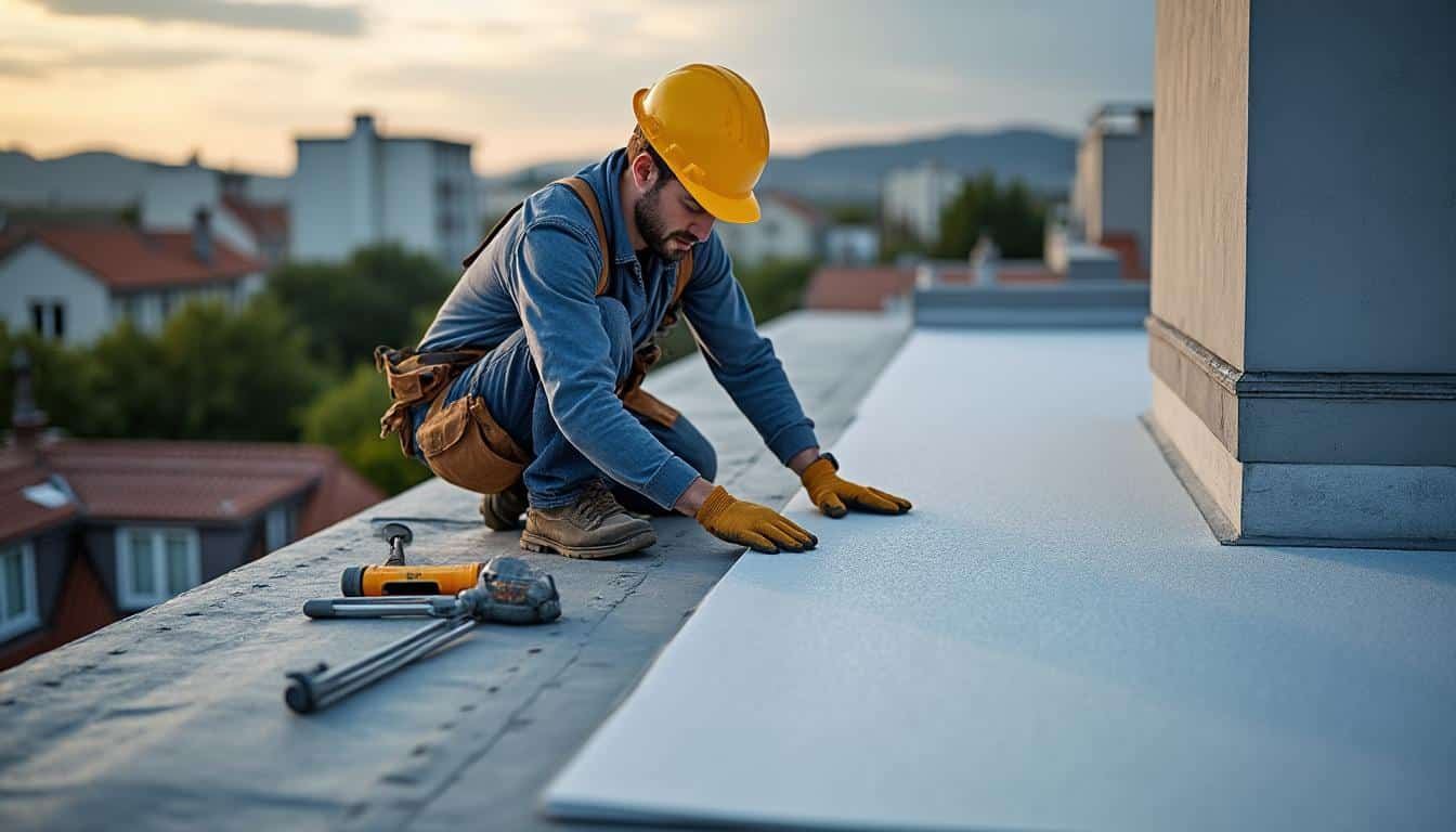 Illustration: Comprendre les spécificités de l’isolation des toits plats