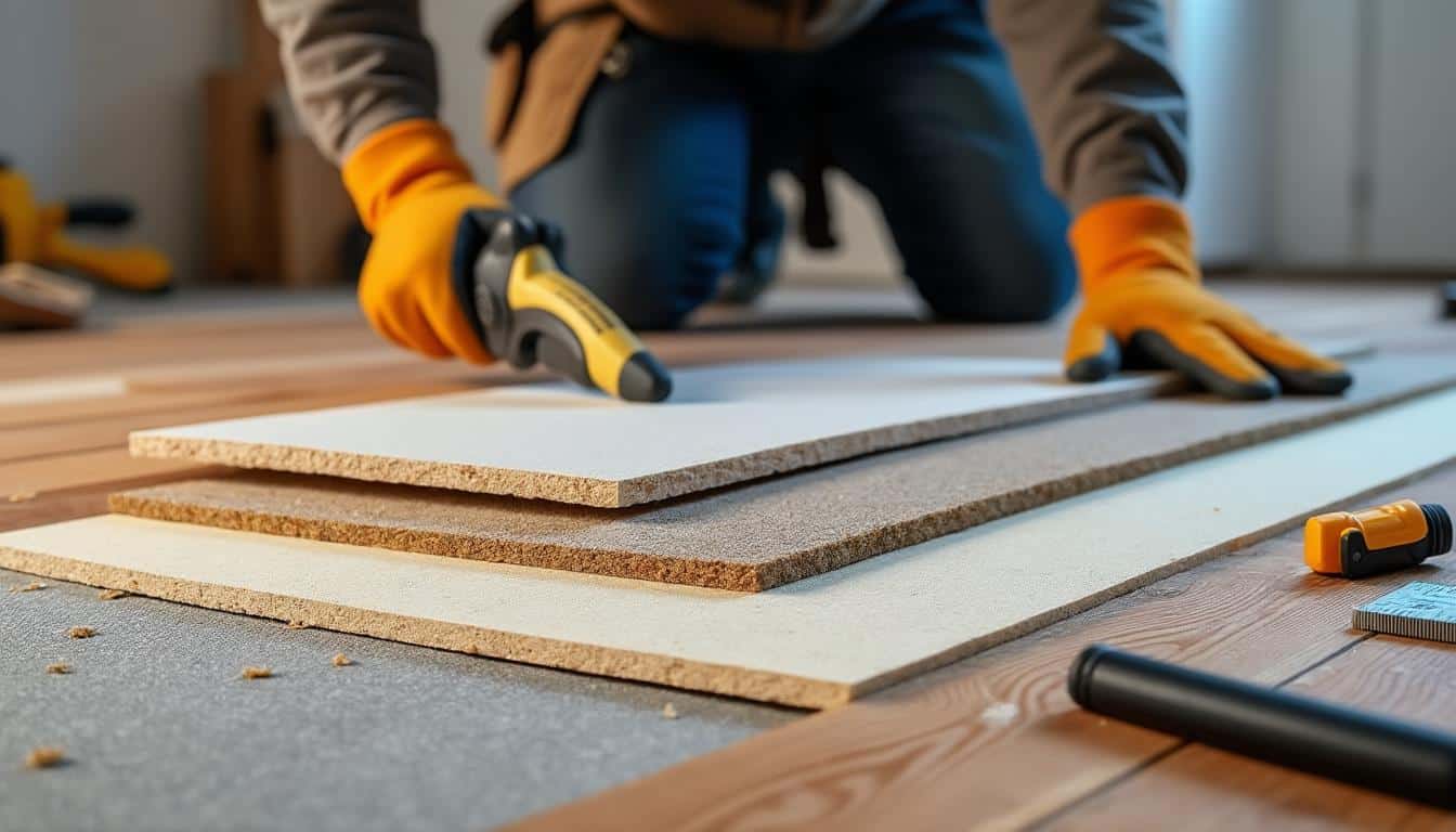 Illustration: Quels sont les matériaux courants pour isoler sous parquet et leurs caractéristiques ?