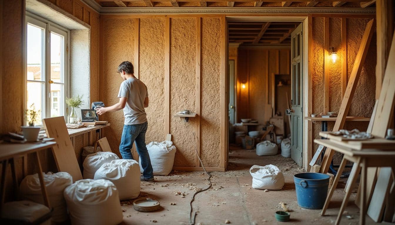 Illustration: Les matériaux naturels et recyclés au cœur de l’isolation écologique