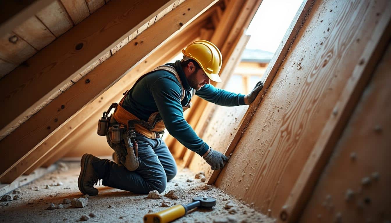 Illustration: Les méthodes efficaces pour isoler entre les chevrons de votre toiture