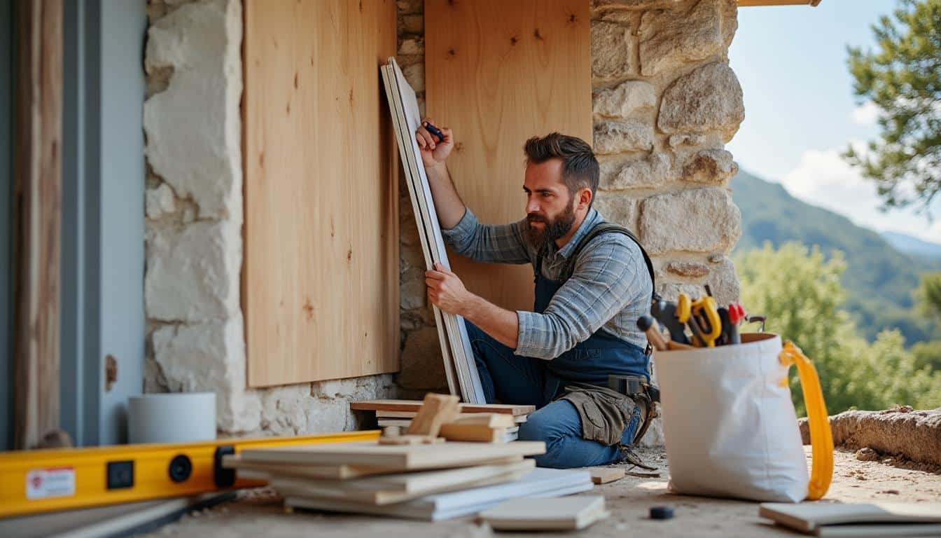 Illustration: Les avantages et limites de faire l’isolation extérieure soi-même