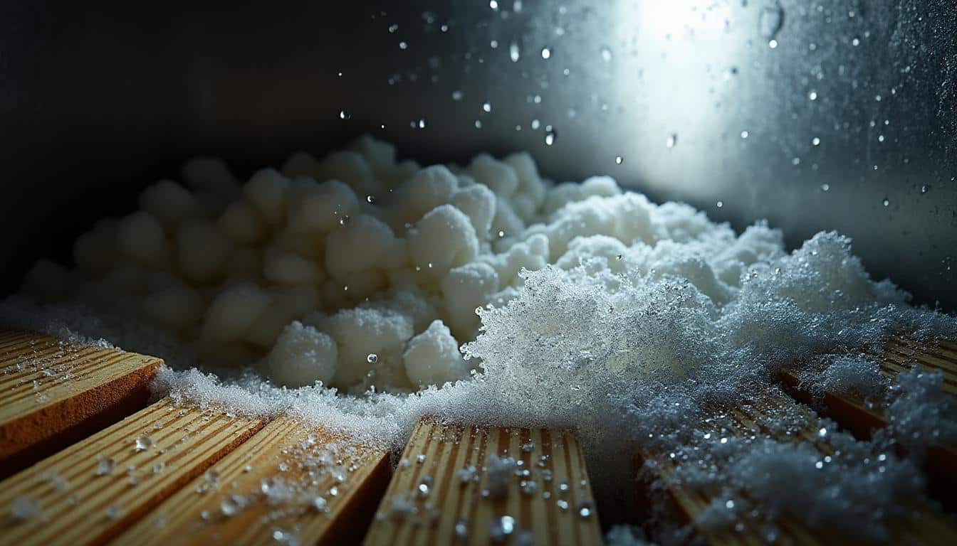 Illustration: Comment se forme la condensation sous la toiture en bac acier ?