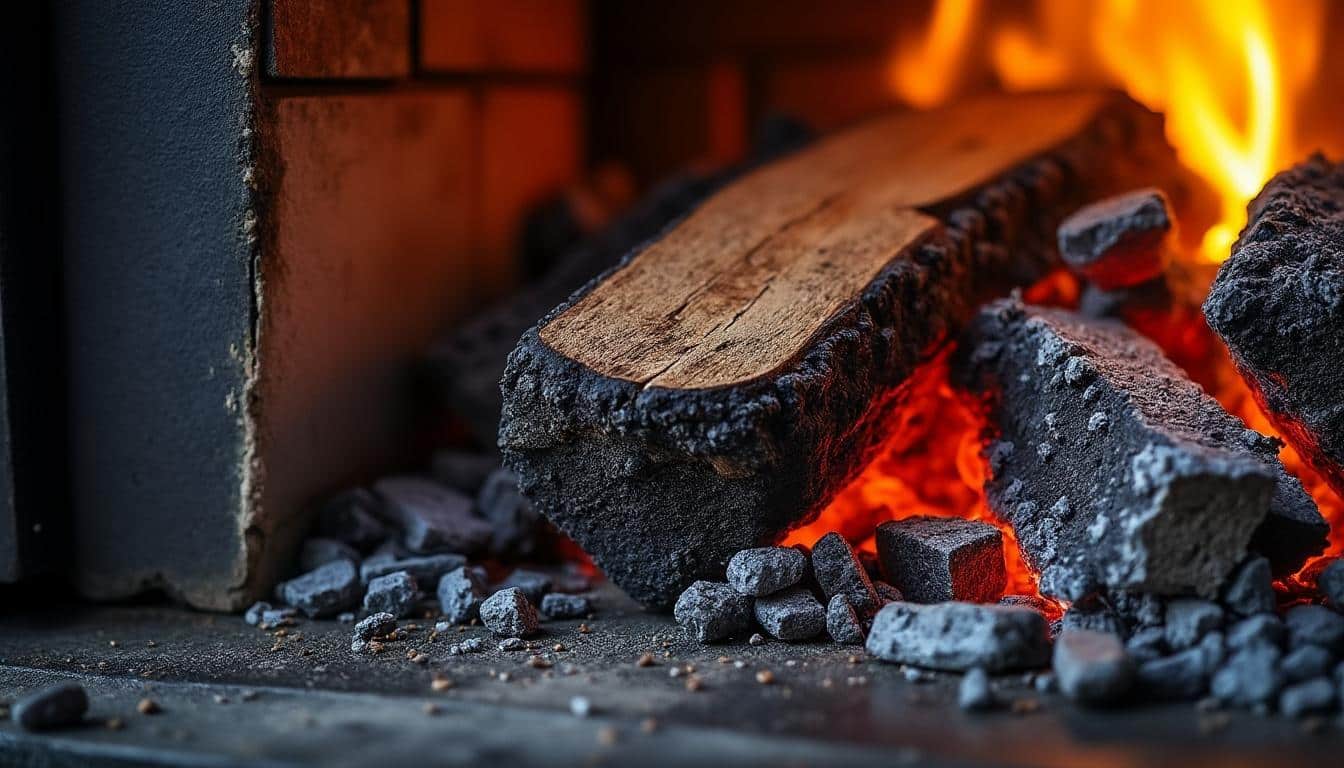 Gérer les résidus de combustion dans un poêle à bois