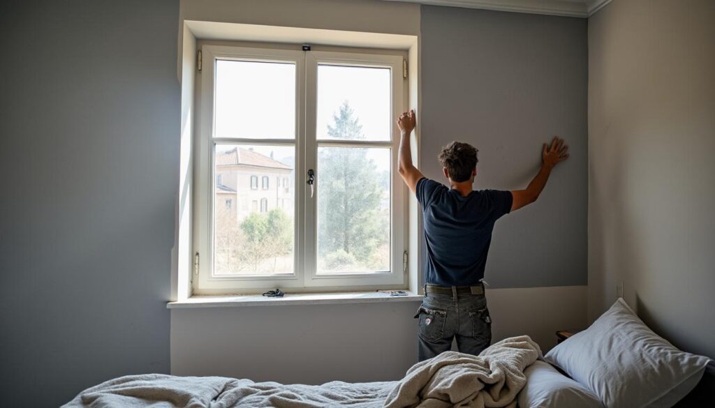 Isolation phonique du mur de chambre sans travaux : solutions efficaces