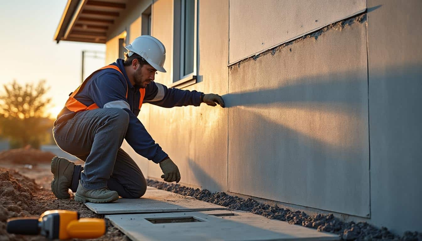 Illustration: Comprendre l’importance de l’isolation thermique à la base des murs