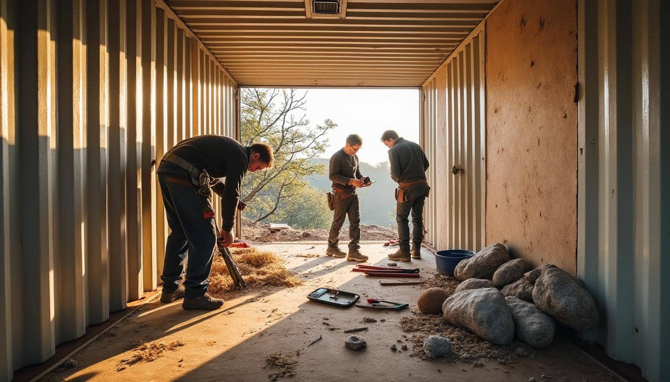 Illustration: Pourquoi l’isolation est-elle essentielle pour transformer un container en maison confortable ?