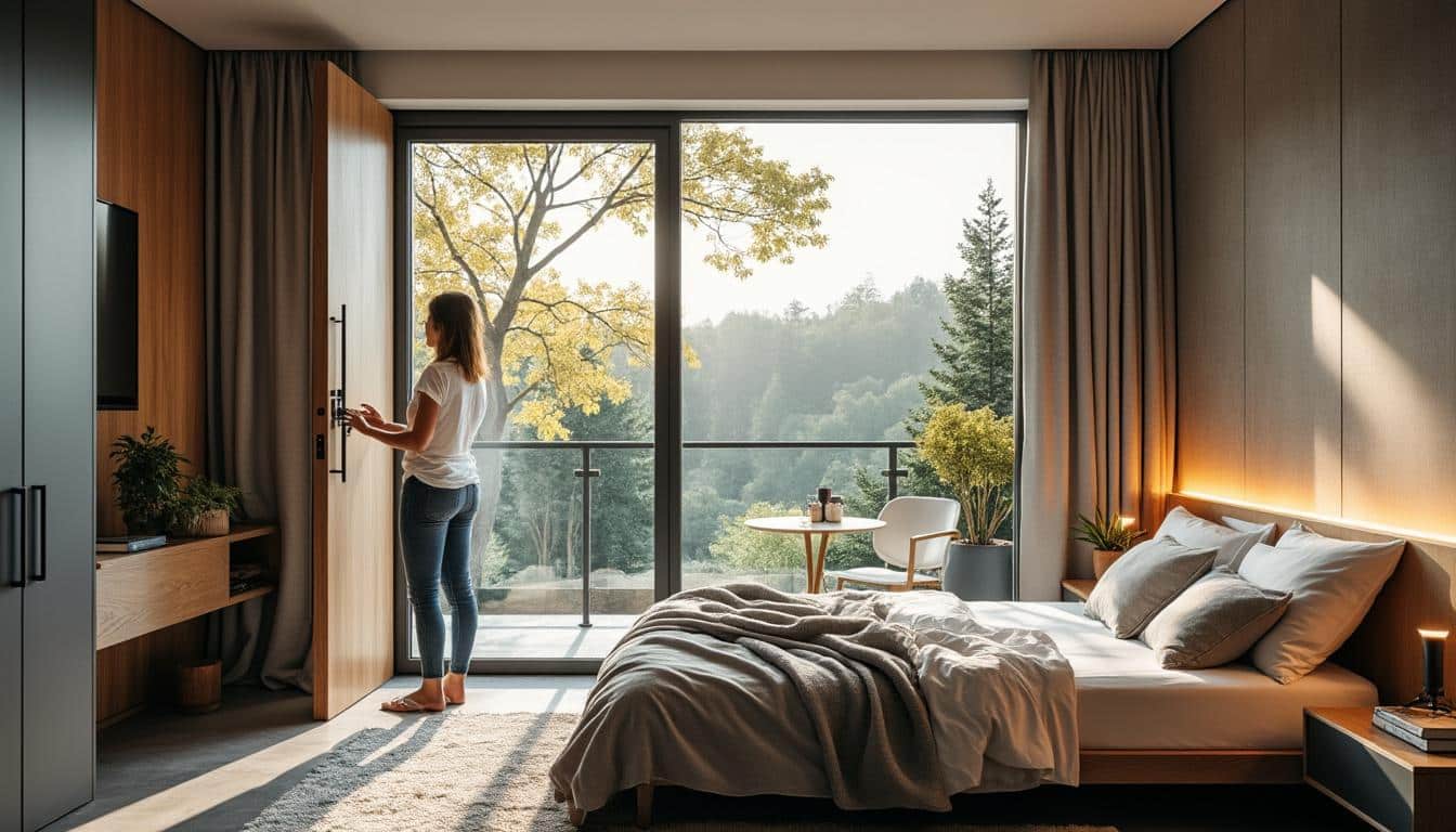 Illustration: Comprendre l’importance de l’isolation acoustique pour une chambre paisible