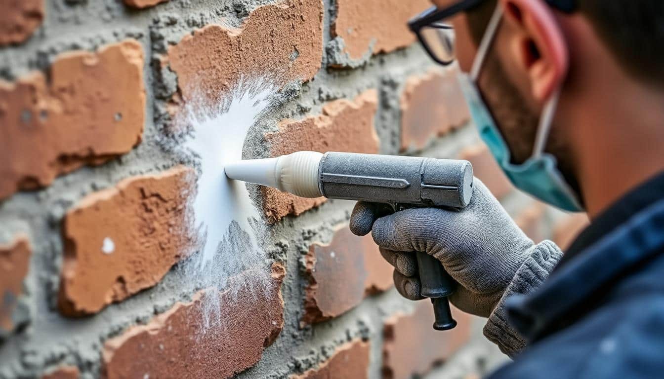 Illustration: Comment fonctionne la technique d’injection isolante dans les murs ?