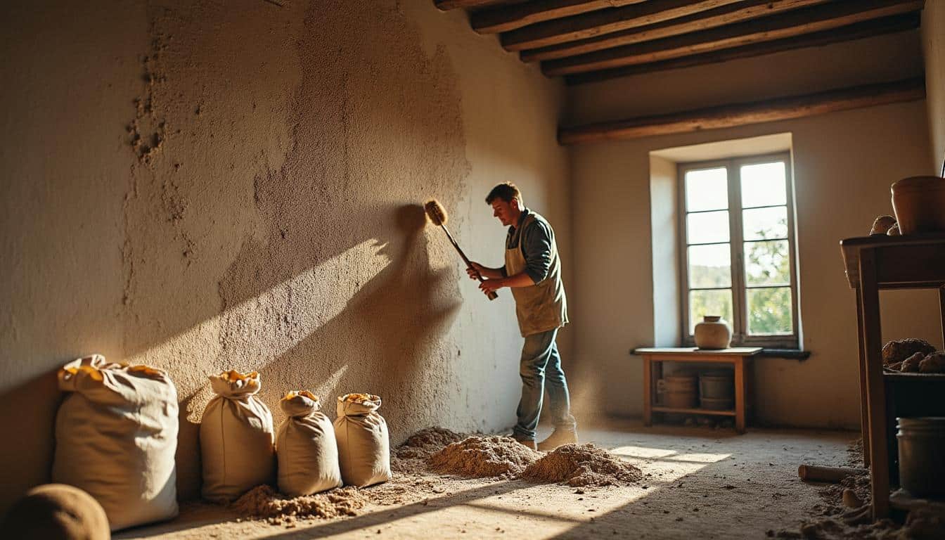 Illustration: Découvrir l’isolation à la chaux et au chanvre : un mélange naturel et performant