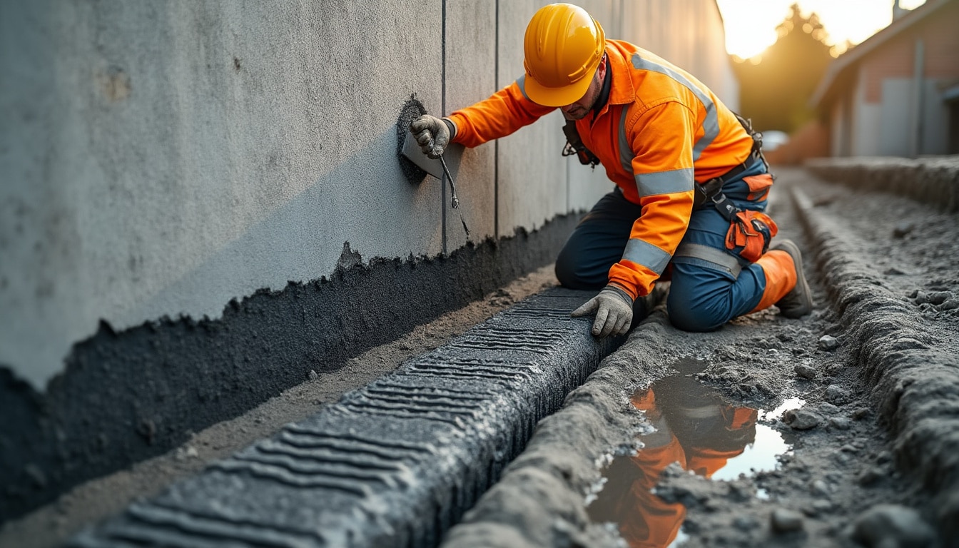 Illustration: Pourquoi il est crucial d’isoler la partie enterrée d’une construction