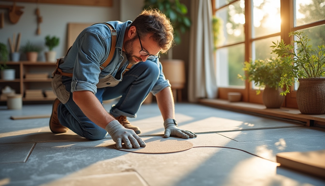 Illustration: Pourquoi choisir une isolation sous le carrelage pour améliorer le confort thermique et phonique ?