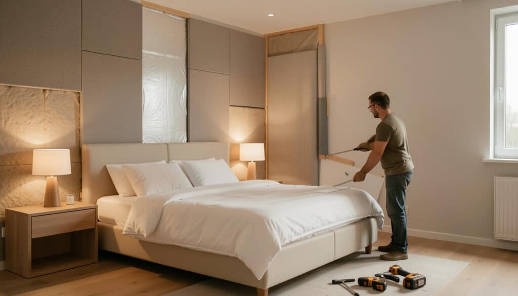 Isolation phonique d’un mur de chambre : quelles solutions