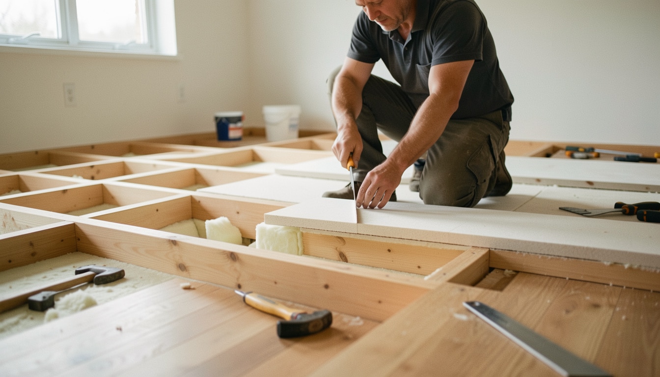 Comment réussir l’isolation d’un plancher en bois