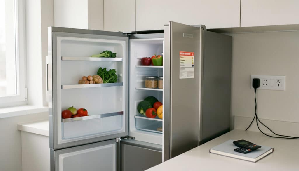 Puissance d’un frigo en watts et consommation réelle