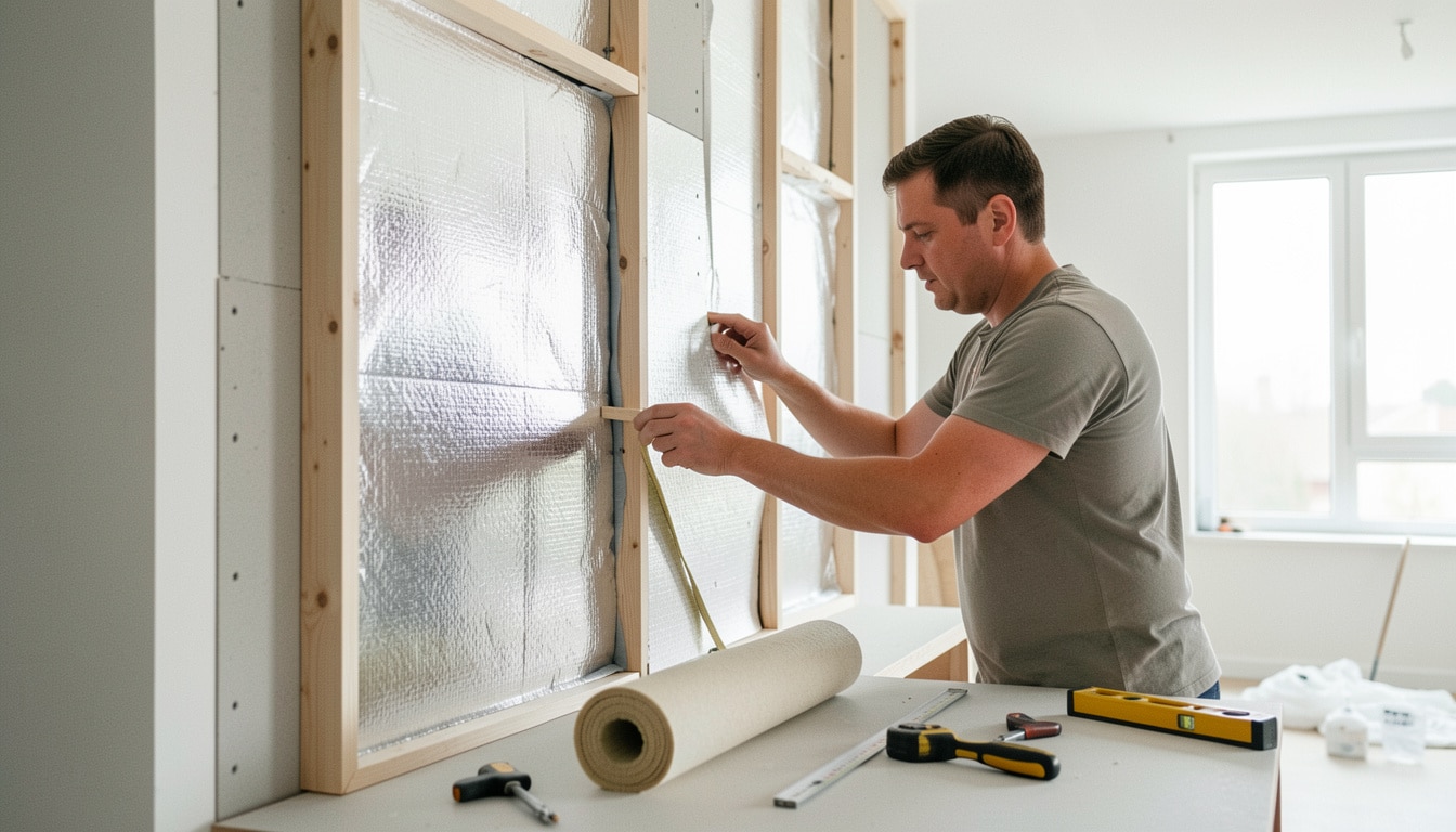 Isolant mince pour mur intérieur : avantages et limites